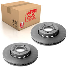 Load image into Gallery viewer, Pair of Front Brake Disc Fits Audi quattro 90 Coupe 8B OE 895615301D Febi 11204