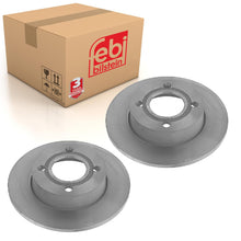 Load image into Gallery viewer, Pair of Rear Brake Disc Fits Audi 100 quattro 44 OE 443615601A Febi 11395