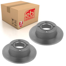 Load image into Gallery viewer, Pair of Rear Brake Disc Fits Audi 100 44 OE 443615601E Febi 11396