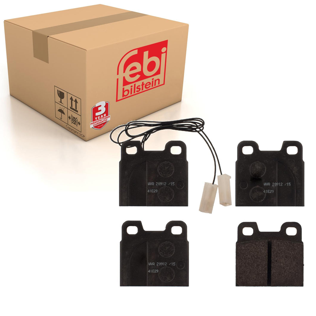 Rear Brake Pads RZ Set Kit Fits Alfa Romeo 607 782 65 Febi 116001