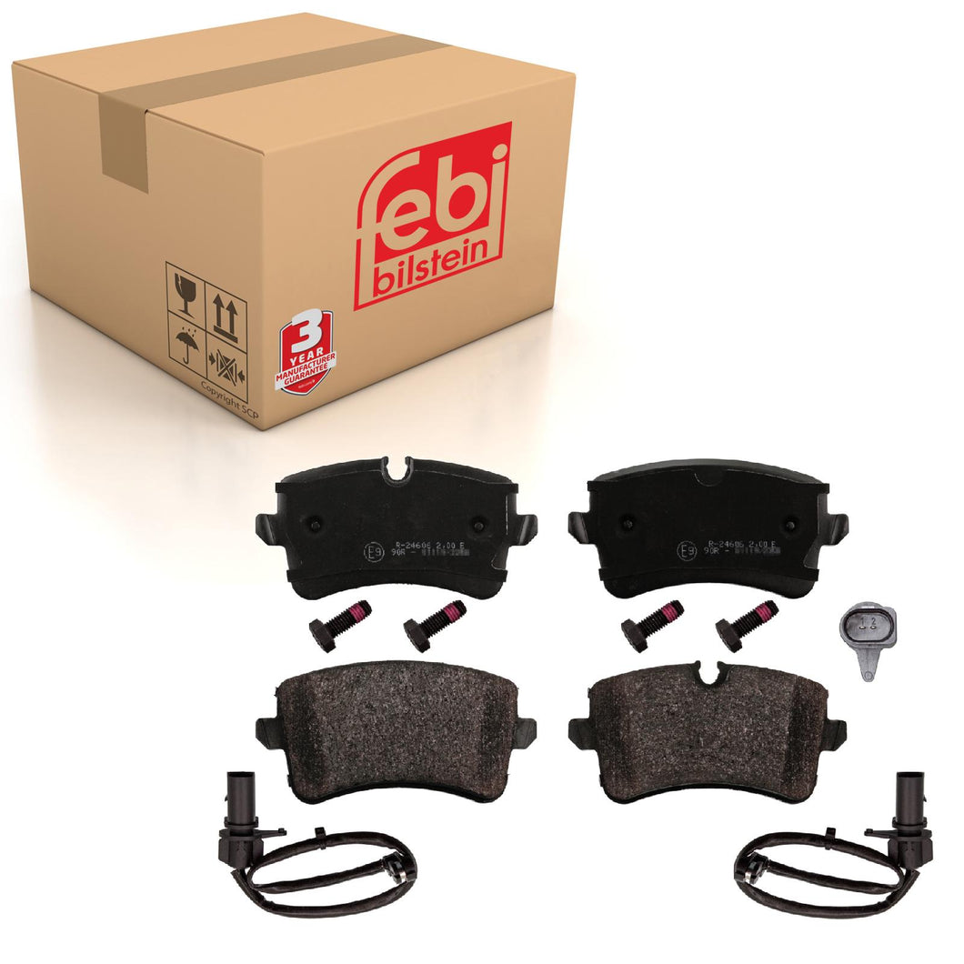 Rear Brake Pads A6 Quattro Set Kit Fits Audi 4G0 698 451 H Febi 116016