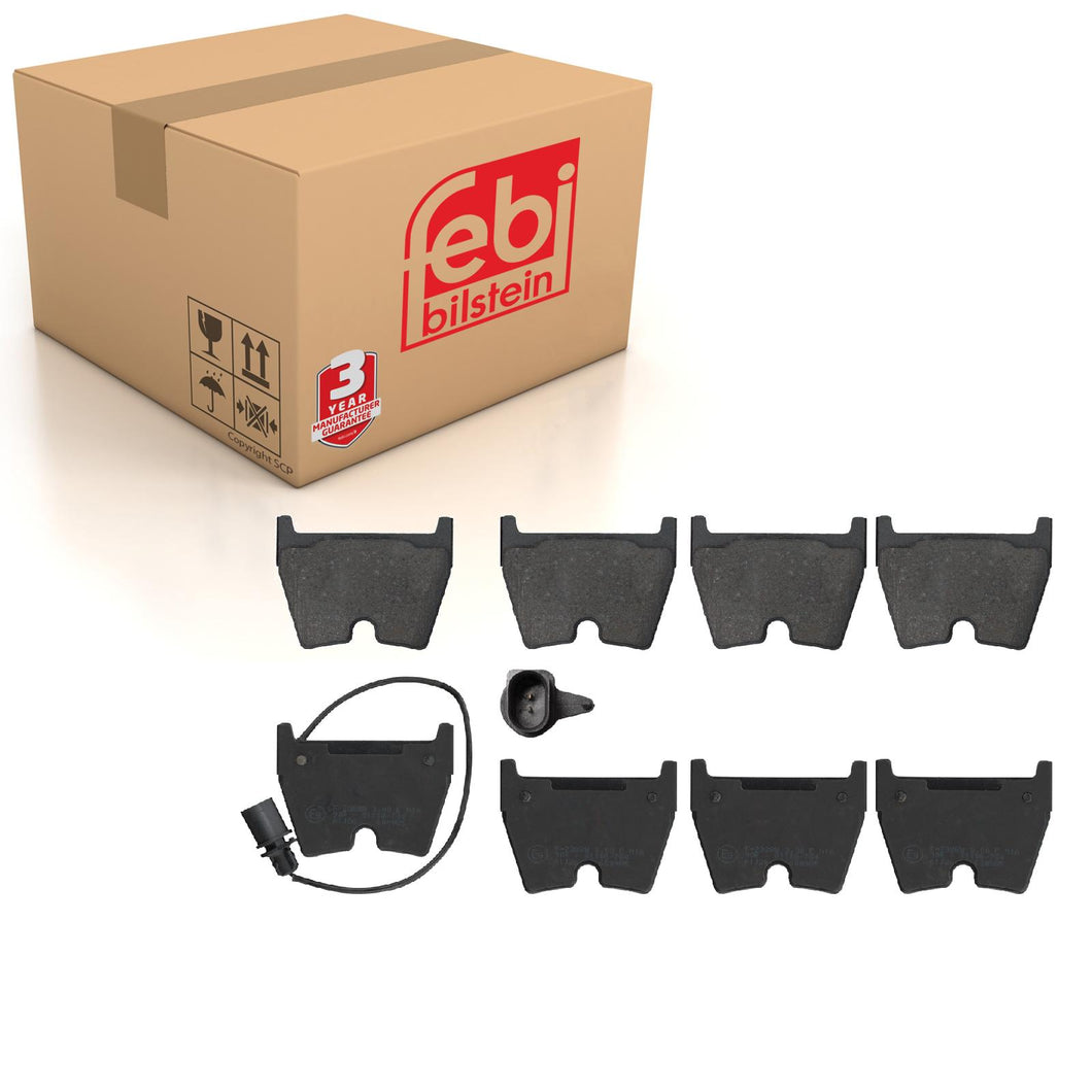 Front Brake Pads RS4 Set Kit Fits Audi 8T0 698 151 B Febi 116024