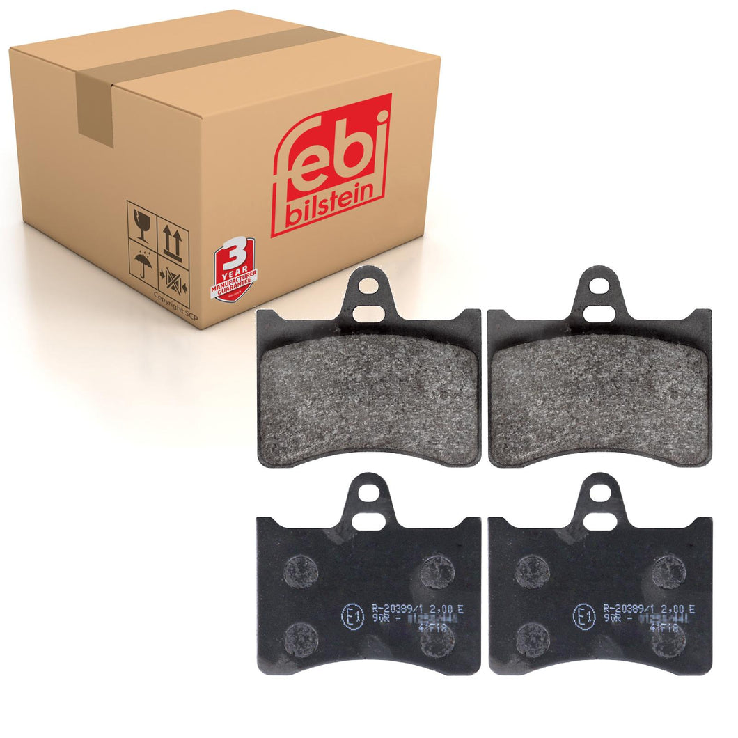 Rear Brake Pads XM Set Kit Fits Citroen 95 661 798 Febi 116036