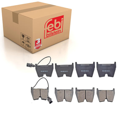 Front Brake Pads Phaeton Set Kit Fits VW 4motion 3D0 698 151 A Febi 116044