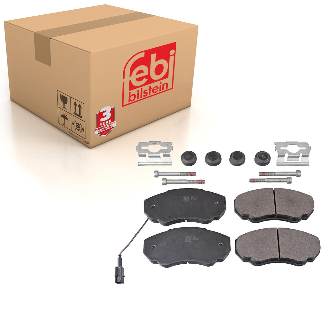 Front Brake Pads Jumper Set Kit Fits Citroen 4254.58 Febi 116049