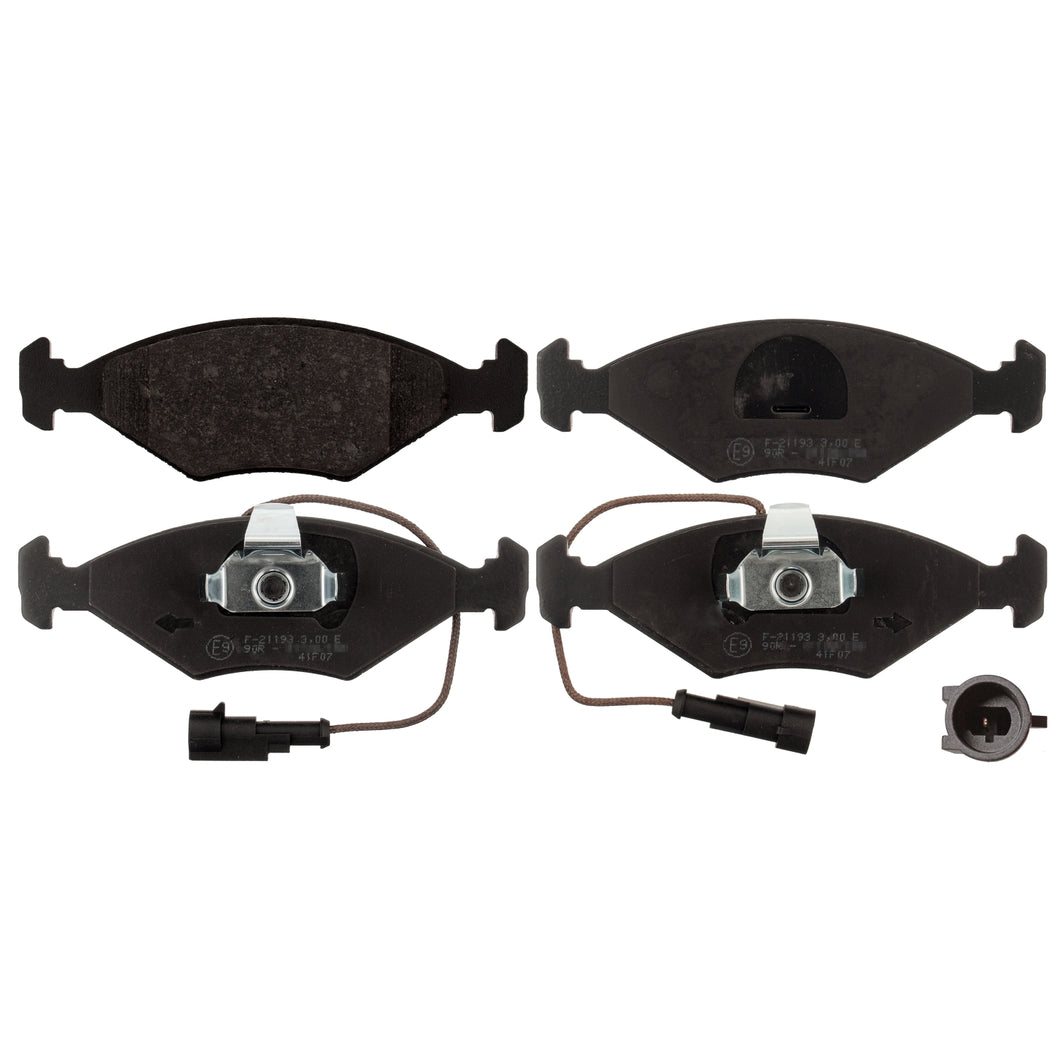 Front Brake Pad Set Fits FIAT Palio Weekend OE 71738156 Febi 116052