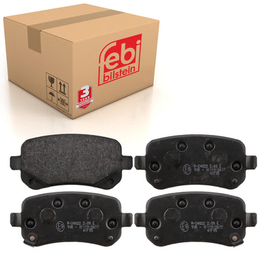 Rear Brake Pads Grand Voyager Set Kit Fits Chrysler K68029887AB Febi 116060