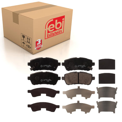 Front Brake Pads Fiesta Set Kit Fits Ford Febi 116068