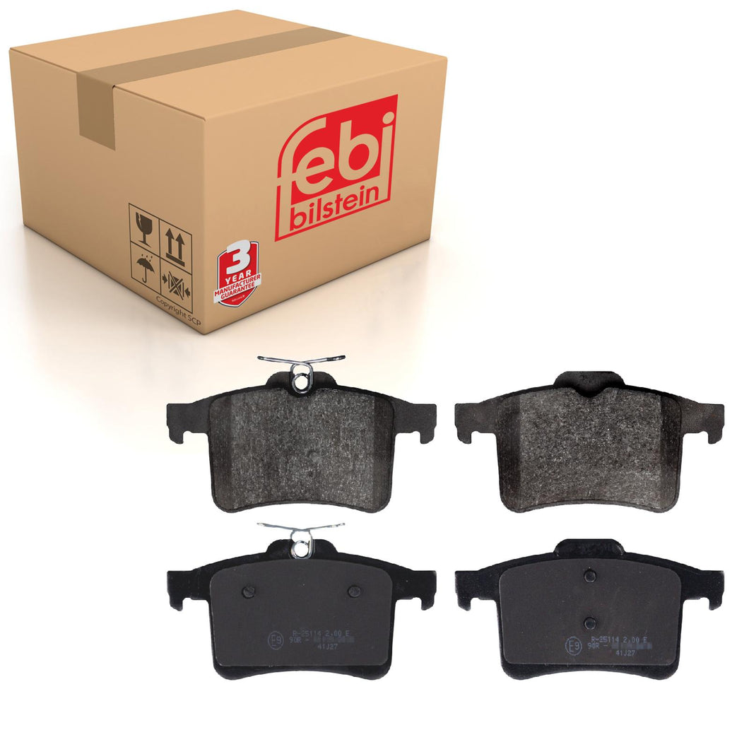 Rear Brake Pads XFR Set Kit Fits Jaguar C2D 3792 Febi 116089