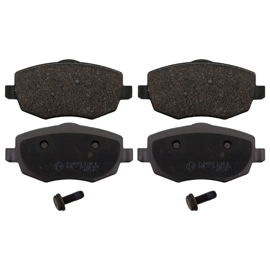 Front Brake Pad Set Inc Bolts Fits Lancia Ypsilon I OE 77362359 Febi 116098