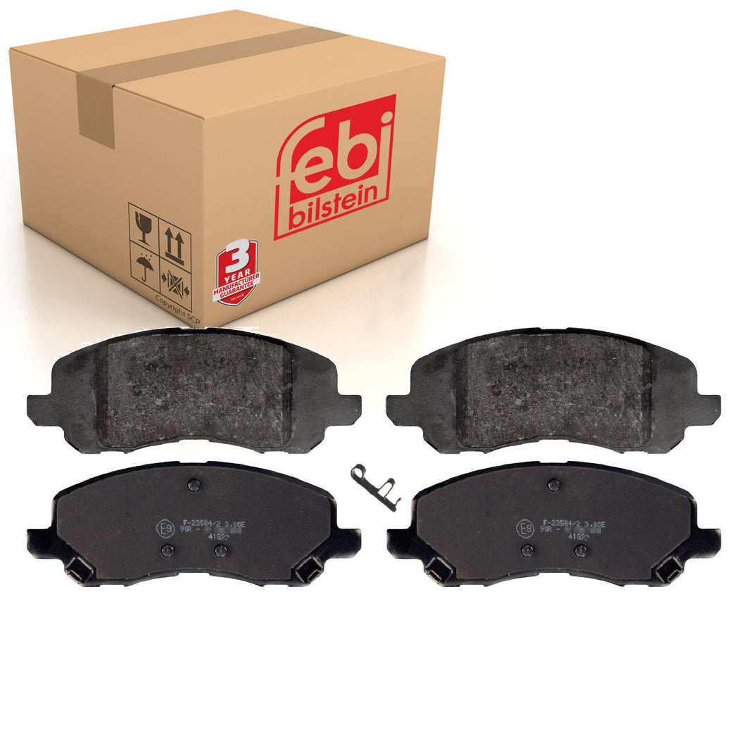 Front Brake Pad Set Fits Lancia Flavia OE K68020494AB Febi 116102