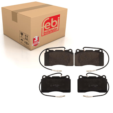 Front Brake Pads C8 Set Kit Fits Citroen 4252.07 Febi 116167