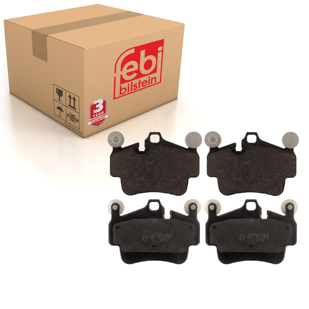 Front Brake Pads 911 Carrera Set Kit Fits Porsche 997 351 939 05 Febi 116171
