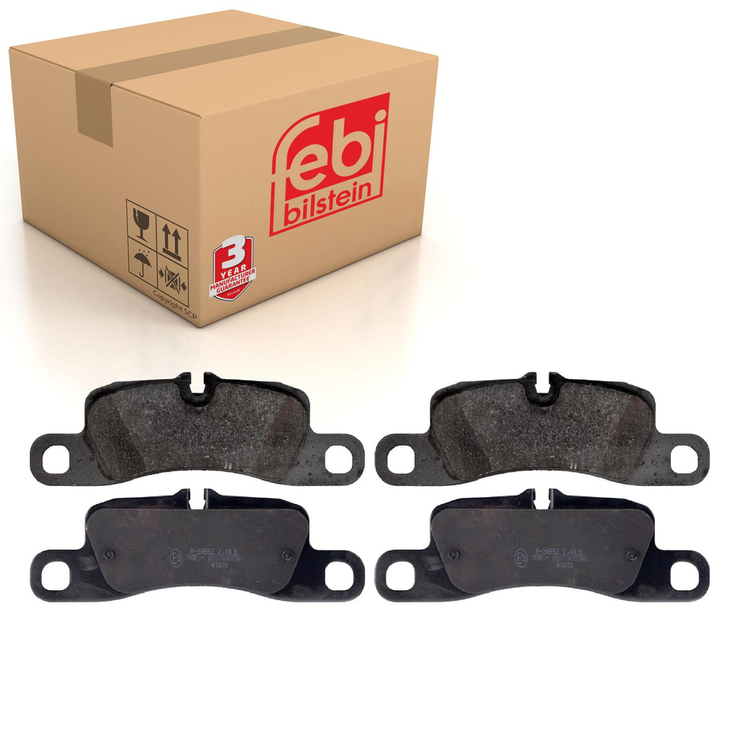 Rear Brake Pads Cayenne Set Kit Fits Porsche 955 352 939 70 Febi 116177