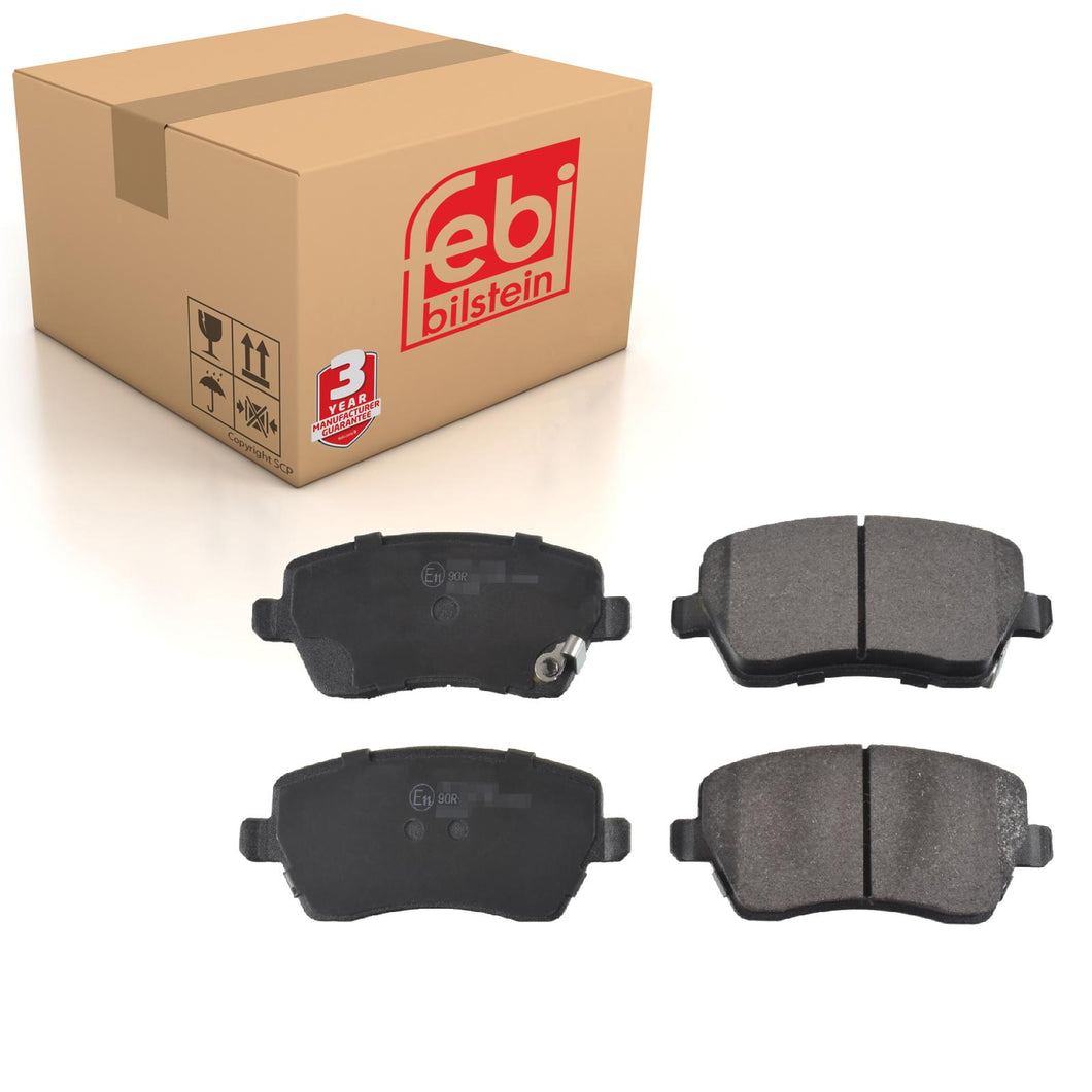 Front Brake Pads Agila Set Kit Fits Vauxhall D1060-1HA0B Febi 116199