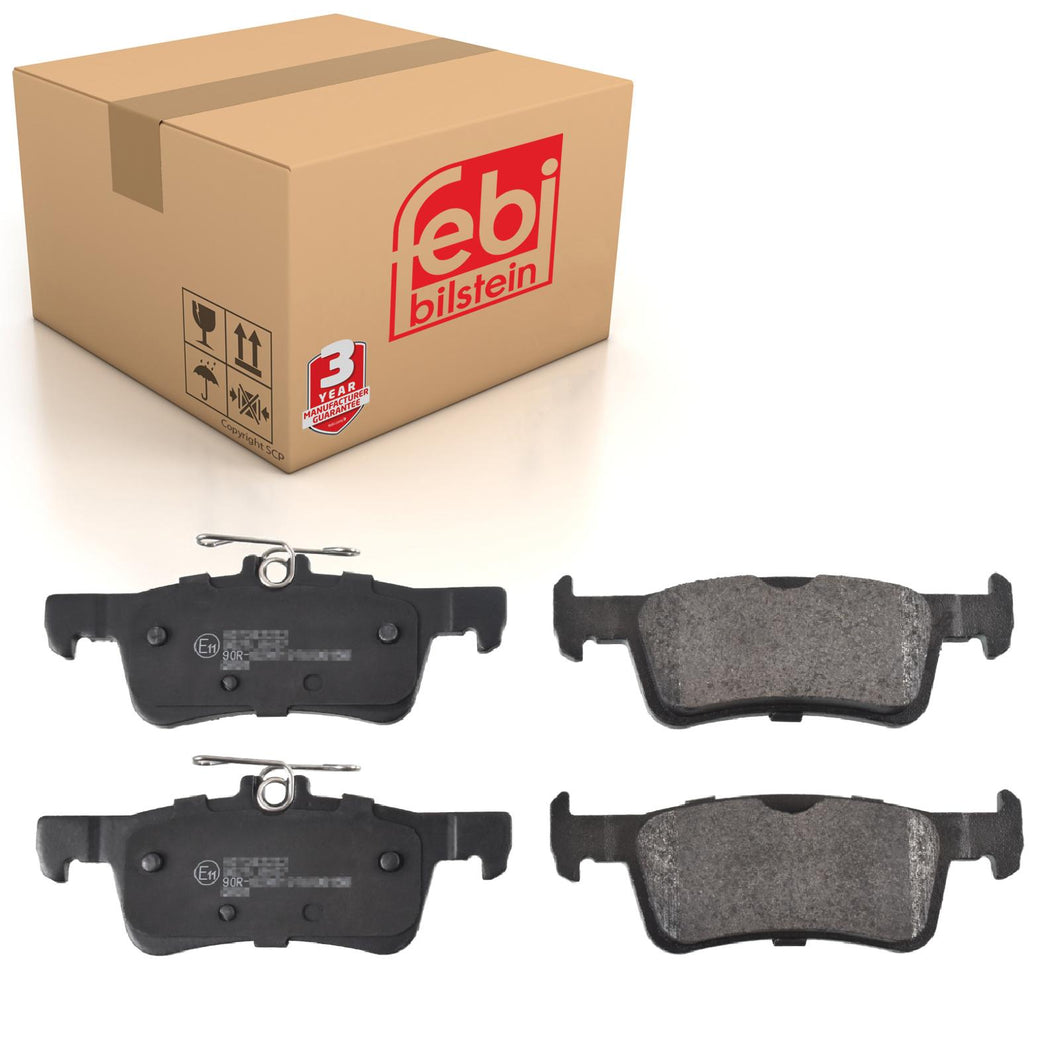 Rear Brake Pads Fiesta Set Kit Fits Ford 2 123 543 Febi 116240