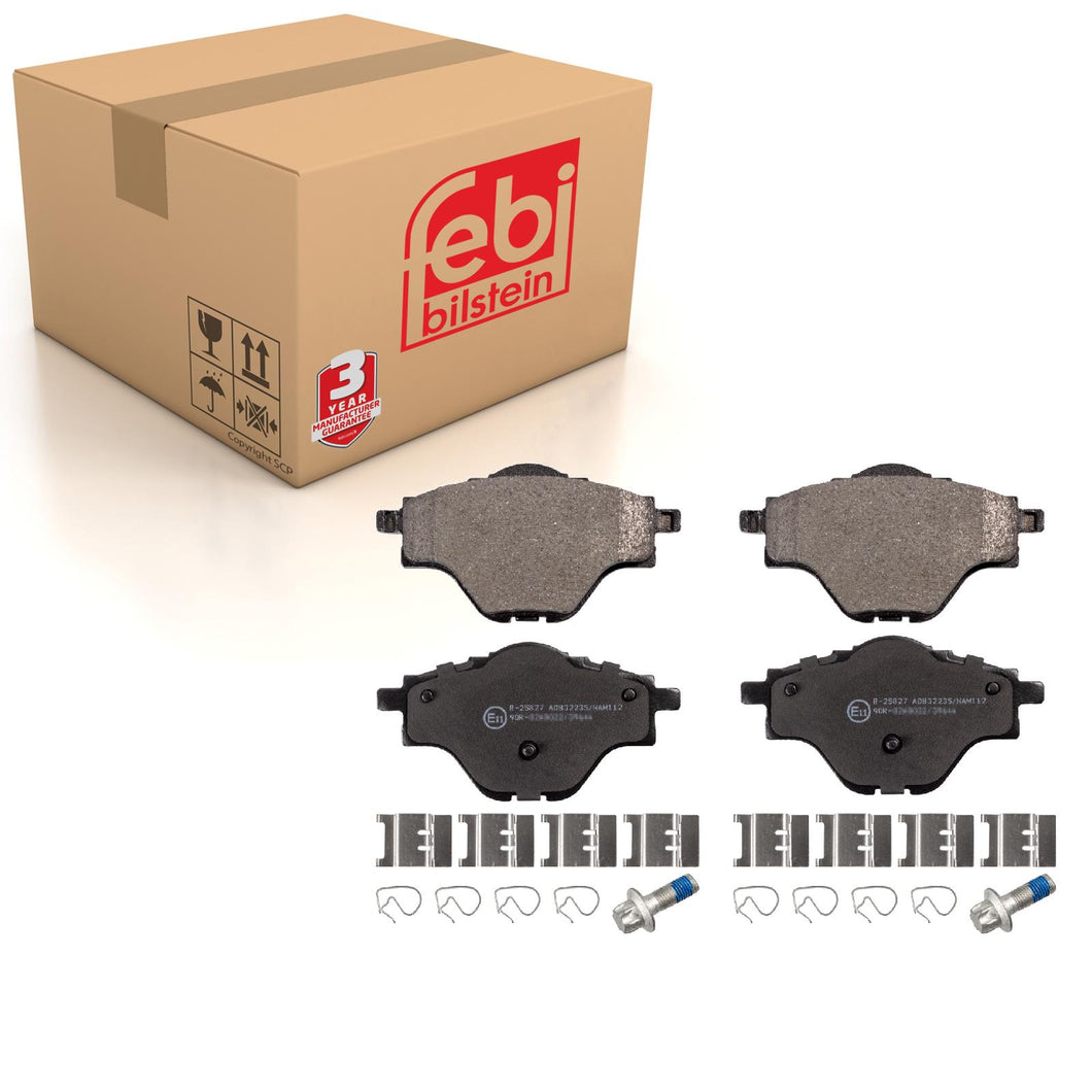 Rear Brake Pads Set Kit Fits Peugeot 16 090 009 80 Febi 116242