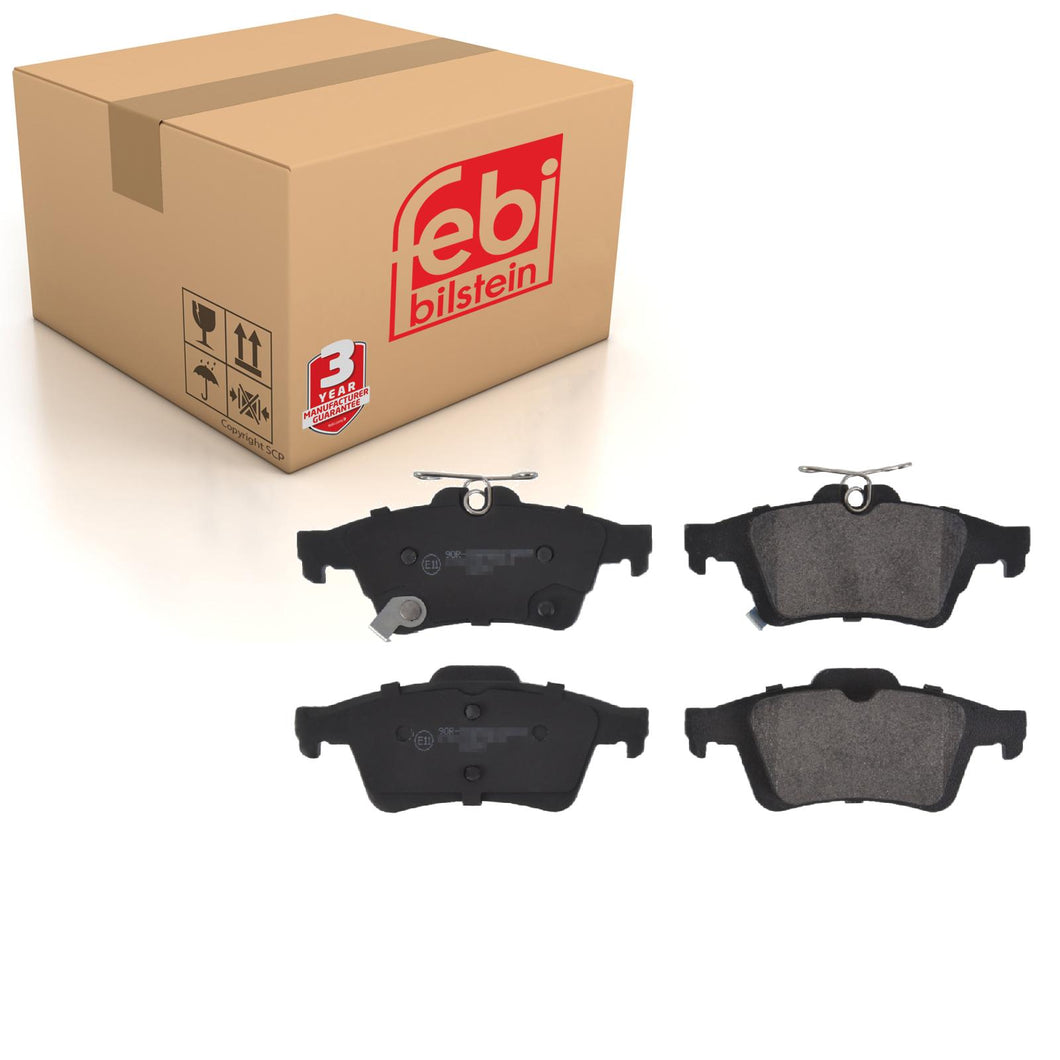 Rear Brake Pads Focus RS Set Kit Fits Ford 2 019 129 Febi 116244