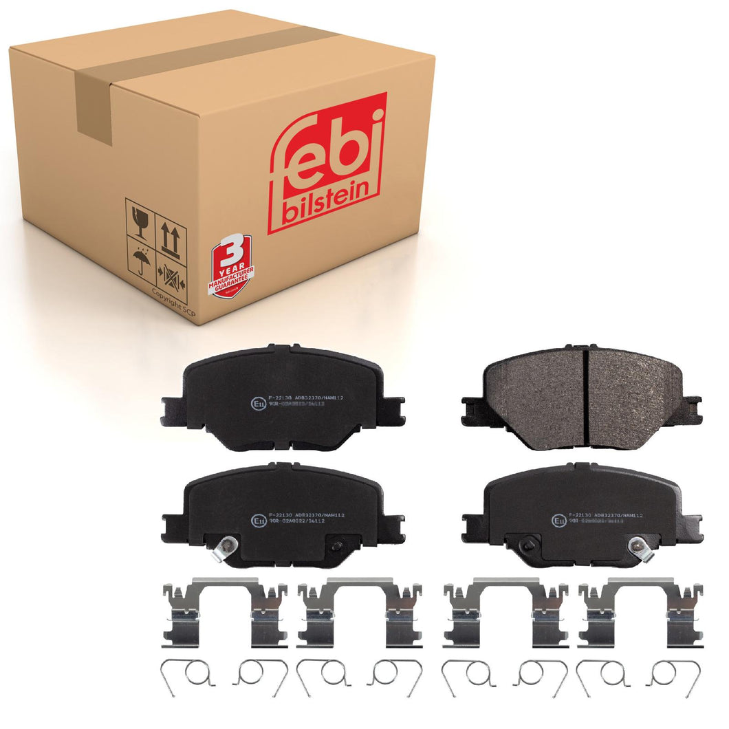 Front Brake Pads Insignia Set Kit Fits Vauxhall 84124408 Febi 116247