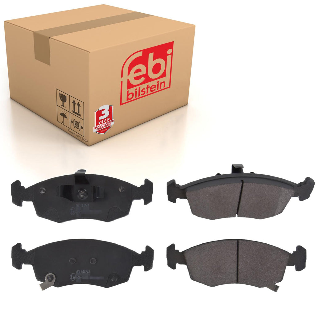 Front Brake Pads Panda Set Kit Fits Fiat 68102483AB Febi 116252