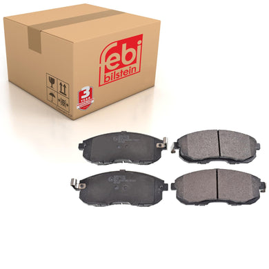 Front Brake Pads Juke Set Kit Fits Nissan D1060-EM10A Febi 116269