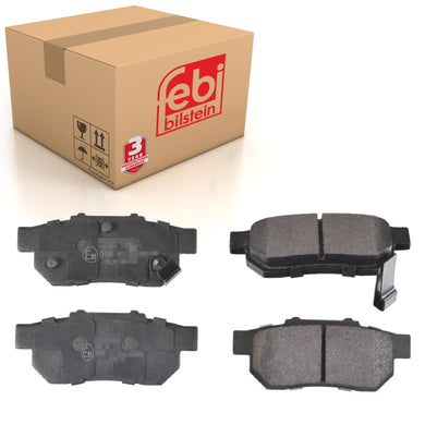 Rear Brake Pads Jazz Set Kit Fits Honda 43022-TF0-G00 Febi 116279