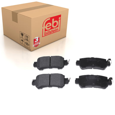 Rear Brake Pads CX3 Set Kit Fits Mazda K0Y1-26-48ZC Febi 116309