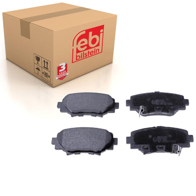 Rear Brake Pads Mazda3 Set Kit Fits Mazda B4Y0-26-48ZA Febi 116360
