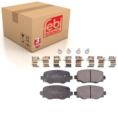 Rear Brake Pads 500X Set Kit Fits Jeep 77367145 SK1 Febi 116368
