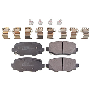 Rear Brake Pads 500X Set Kit Fits Jeep 77367145 SK1 Febi 116368