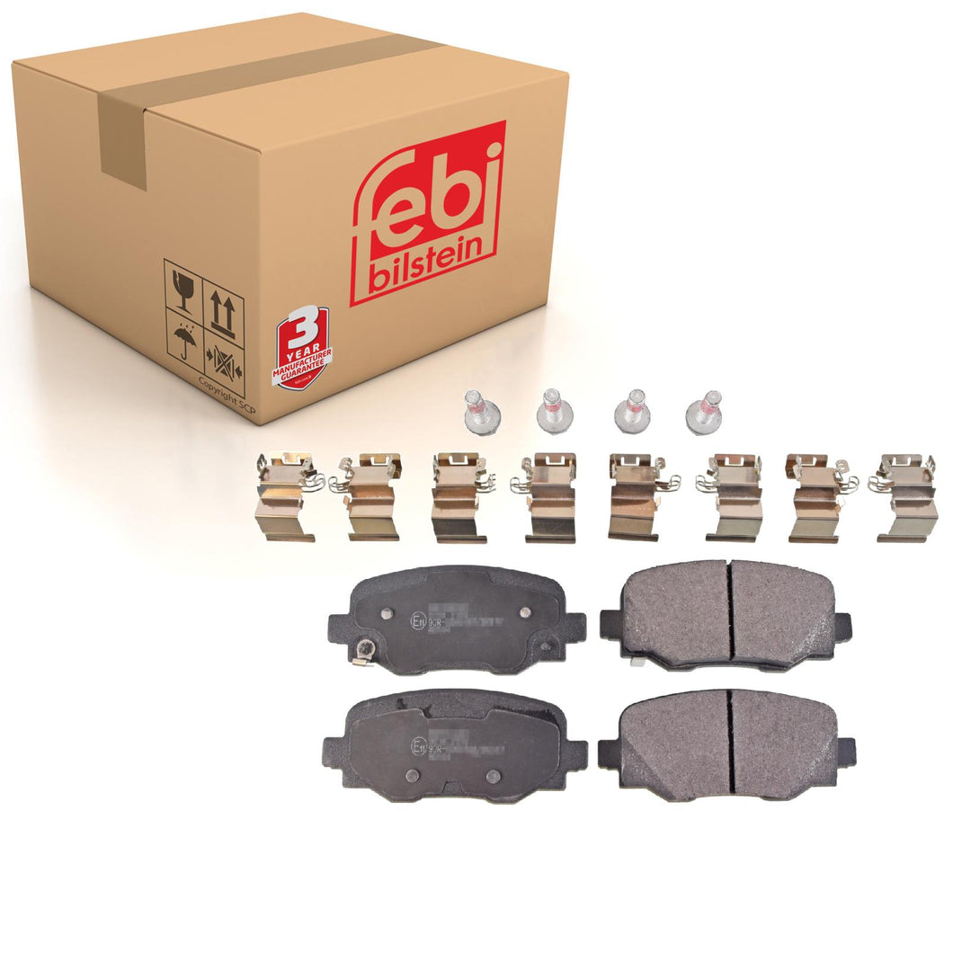 Rear Brake Pads 500X Set Kit Fits Jeep 77367145 SK1 Febi 116368