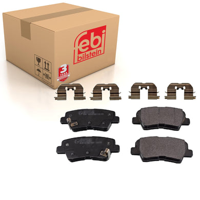 Rear Brake Pads Set Kit Fits Hyundai 58302-C8A30 Febi 116378