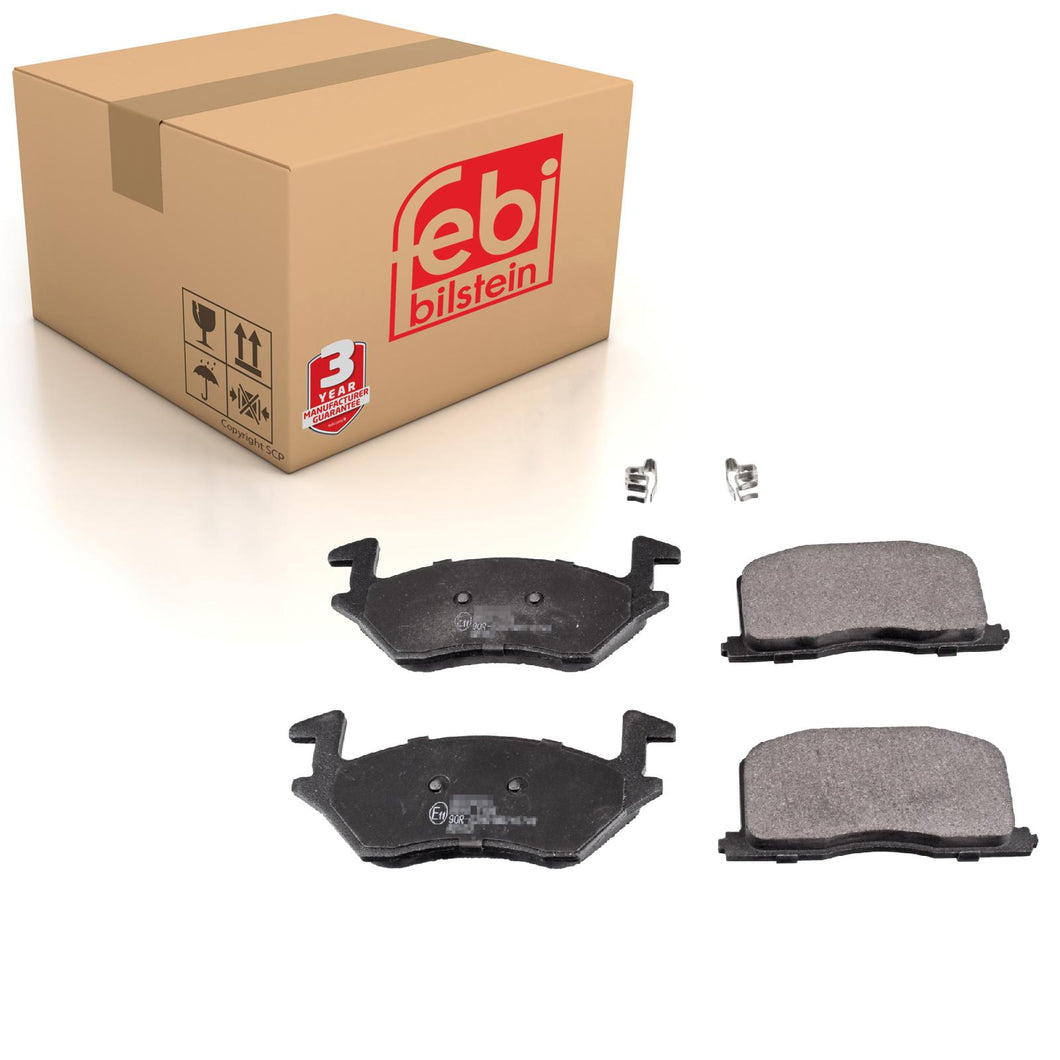 Front Brake Pads Starlet Set Kit Fits Toyota 04465-10070 Febi 116393