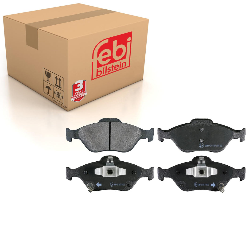 Front Brake Pads Yaris Set Kit Fits Toyota 04465-0D120 Febi 116402