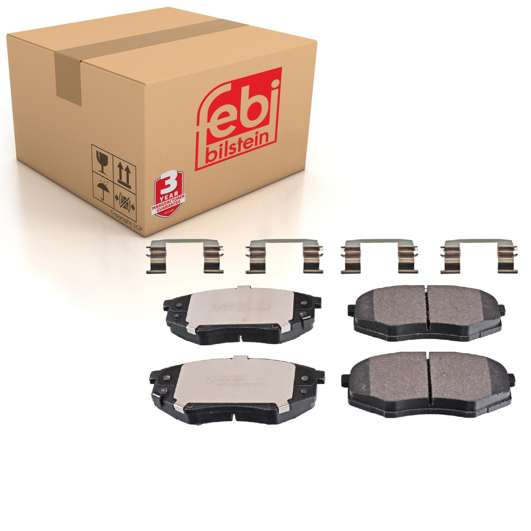 Front Brake Pads Soul Set Kit Fits Kia 58101-B2A10 Febi 116415