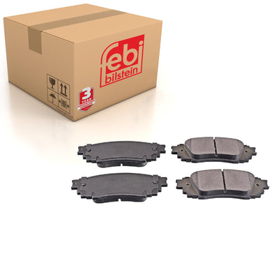 Rear Brake Pads CHR Set Kit Fits Toyota 04466-10010 S1 Febi 116417