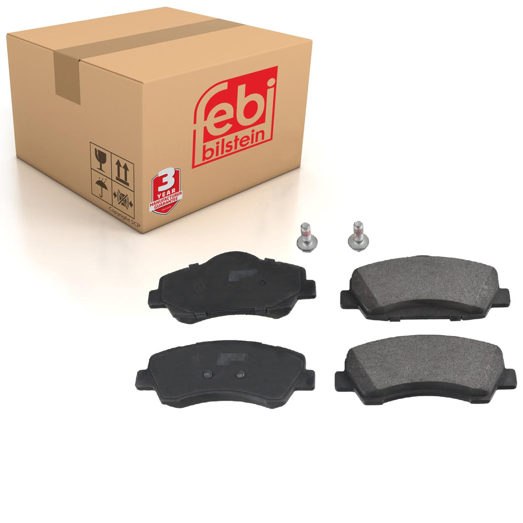 Front Brake Pads C4 Cactus Set Kit Fits Citroen 16 106 992 80 Febi 116424