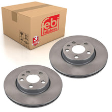 Load image into Gallery viewer, Pair of Front Brake Disc Fits FIAT Scudo Ulysse Peugeot 806 Expert Ci Febi 12036