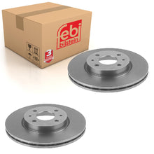Load image into Gallery viewer, Pair of Front Brake Disc Fits Alfa Romeo 145 146 155 Q4 Lancia Dedra Febi 12133
