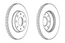 Load image into Gallery viewer, Pair Of Coated Brake Discs Ferodo DDF1279C