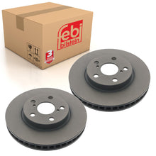 Load image into Gallery viewer, Pair of Front Brake Disc Fits Toyota Carina Corona OE 4351205010 Febi 12139