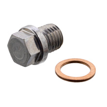 Load image into Gallery viewer, Oil Drain Plug Inc Sealing Ring Fits Mercedes Benz 190 Series model 2 Febi 12341