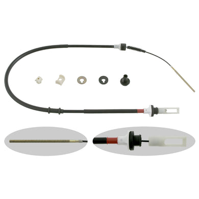 Clutch Cable Fits FIAT Brava Bravo Marea Weekend OE 46797595 Febi 12756
