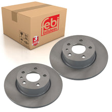 Load image into Gallery viewer, Pair of Rear Brake Disc Fits Lancia Alfa Romeo 147 156 Sportwagon Febi 14079
