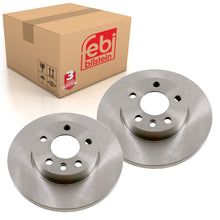 Load image into Gallery viewer, Pair of Front Brake Disc Fits Volkswagen Transporter syncro 7D Febi 14104