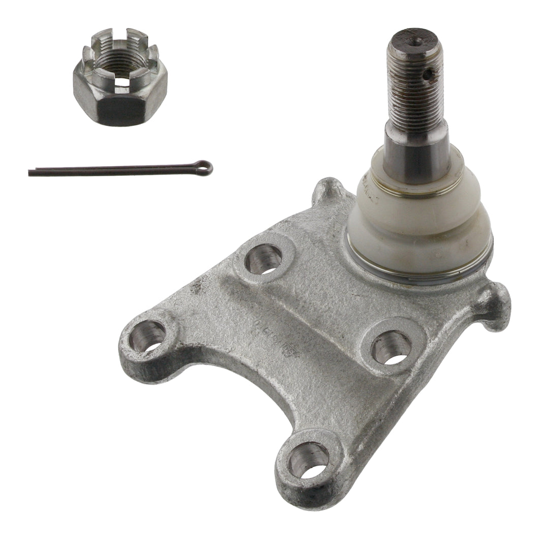 Front Lower Ball Joint Inc Castle Nut & Cotter Pin Fits Vauxhall Brav Febi 14118
