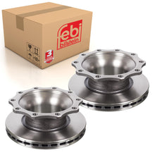 Load image into Gallery viewer, Pair of Brake Disc Fits Sauer Achsen OE 4079000300 Febi 14251
