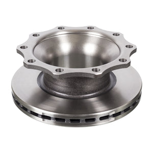 Pair of Brake Disc Fits Sauer Achsen OE 4079000300 Febi 14251