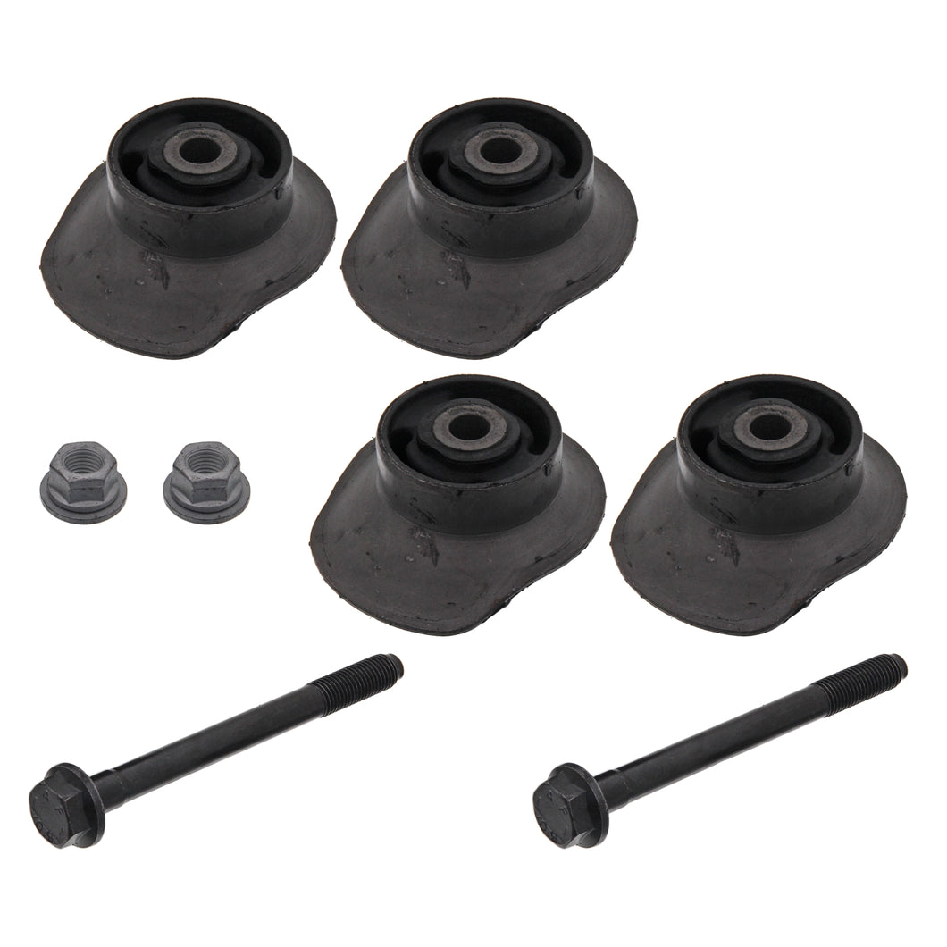 Rear Axle Beam Mounting Kit Inc Bolts & Nuts Fits Volkswagen Golf Van Febi 14396