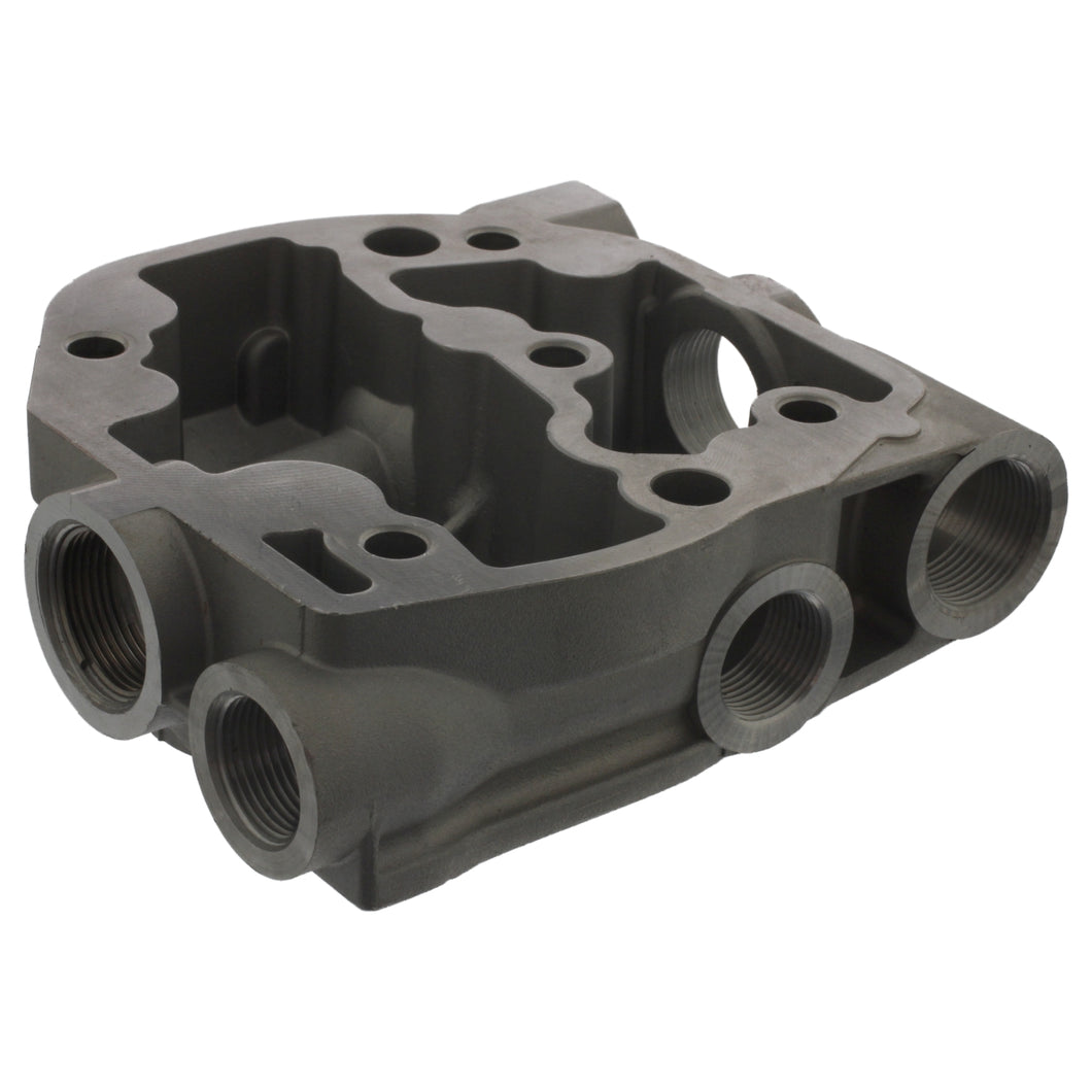 Air Compressor Cylinder Head No Lamella Valve Fits Mercedes Benz MK-S Febi 14667